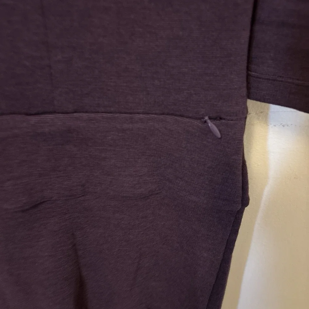 Horny Toad Nixi Dress‎ Purple Knit Drop Waist L Outdoors Hiking Camping - Picture 6 of 9